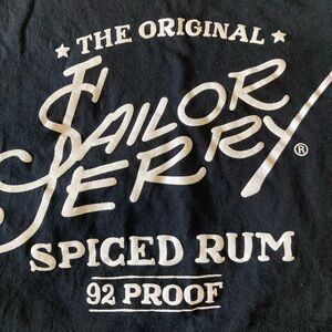 The Original Sailor Jerry Spiced Rum Black Short Sleeved Tee